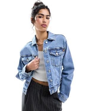 ASOS Denim Western Jacket - Blue
