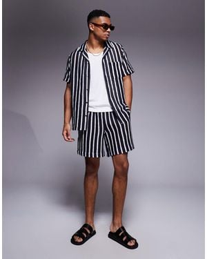 South Beach Knitted Beach Short - Blue