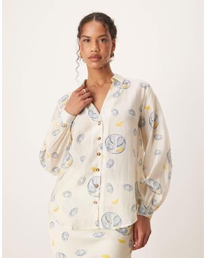 Never Fully Dressed Relaxed Shirt - Natural