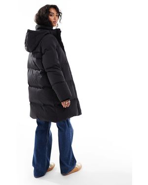 SELECTED Down Mid Length Puffer Jacket - Blue