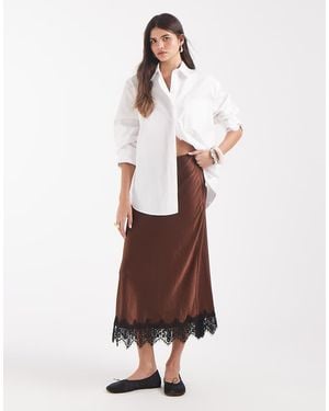 Vero Moda Gonna Midi - Bianco