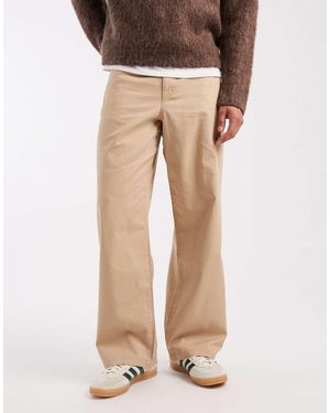 ASOS Baggy Trousers - Natural