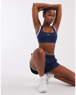 Nike – one dri-fit – doppelt gefütterter sport-bh - Blau