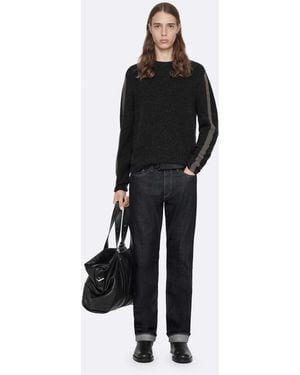 AllSaints Hawke rundhalsausschnitt - Schwarz