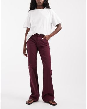 GANT Stretch Bootcut Jeans - Red