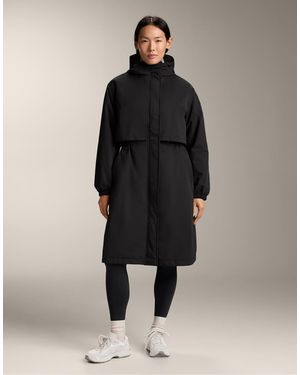 Oysho Fellex® Aerogel 10k Waterproof Long Padded Jacket - Black
