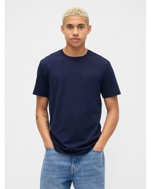 Gap Mini Logo Fitted T-Shirt - Blue