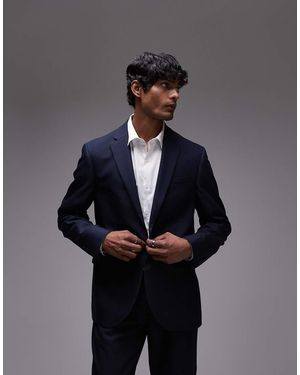 TOPMAN Slim Suit Jacket - Black