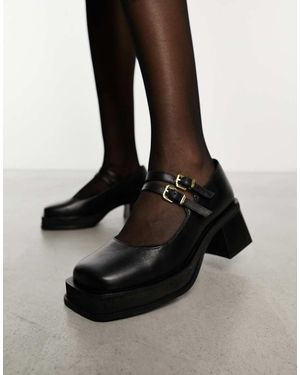 Walk London Mary Janes - Black