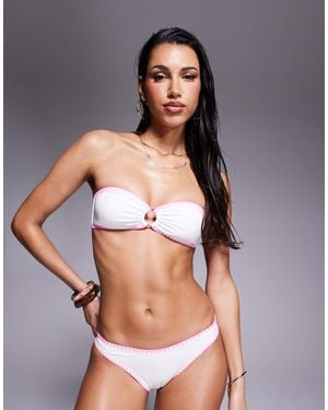 Boux Avenue – rhodes – trägerloses bikinioberteil - Grau