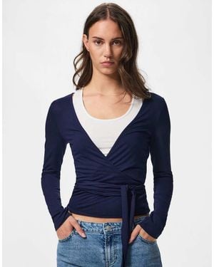 Pieces Top - Blue
