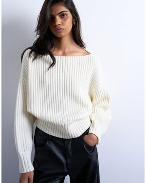 TOPSHOP – strickpullover - Weiß