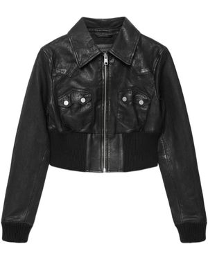 AllSaints – lena – jacke - Schwarz