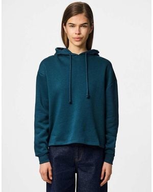 Pieces Hoodie - Blauw