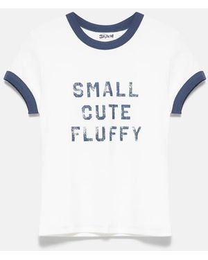 Pull&Bear Lilo & Stitch Slim Fit T-shirt - Blue