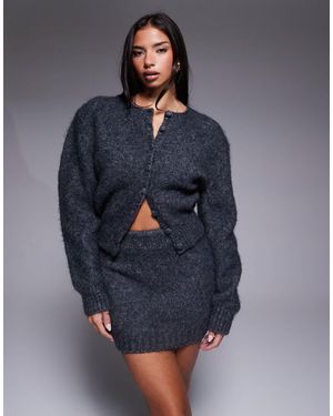 Wanderdoll – misty – glitzernde strickjacke - Blau