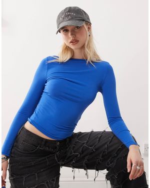 Collusion Long Sleeve Top - Blue