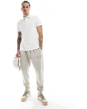 HERA Washed Oversized Sweatpant - White