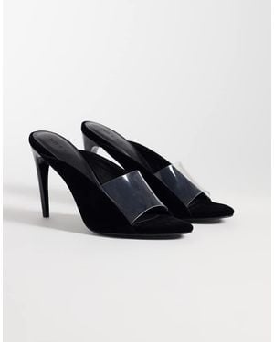 ASOS Nirvana High Heeled Mules - Blue