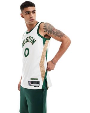 Nike Basketball Nba Boston Celtics Jayson Tatum Jersey Vest - White