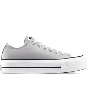 Converse – chuck taylor all star lift – knöchelhohe sneaker mit plateausohle - Weiß