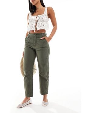 ASOS Jean ample - kaki - Vert