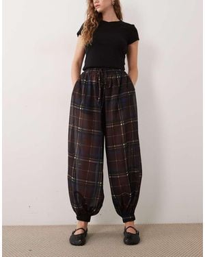 ASOS Sheer Balloon Trousers - Black