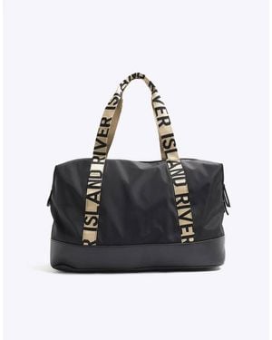 River Island Ri Holdall Bag - Black