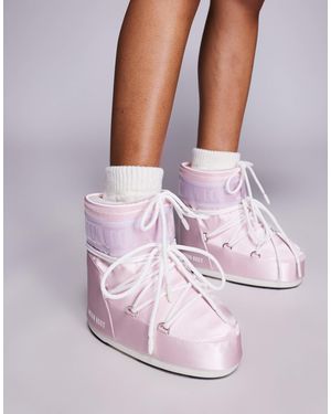 Moon Boot Moonboot - icon - bottes basses - nacré - Violet