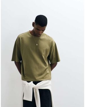 ASOS Heavyweight Oversized Boxy T-shirt - Green