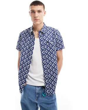 Lee Jeans – kurzärmliges hemd - Blau