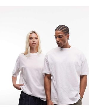Collusion Unisex T-shirt - White
