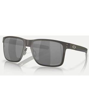 Oakley – holbrookTM – eckige, polarisierte sonnenbrille aus metall - Grau