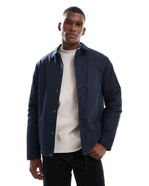 New Look Padded Coach Jacket - Blue