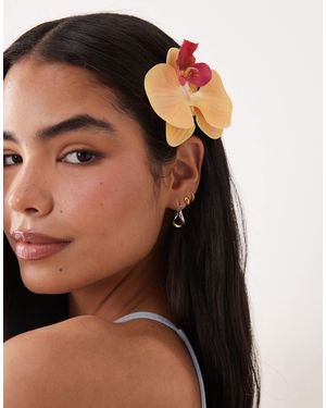 ASOS Barrette orchidée - orange - Noir
