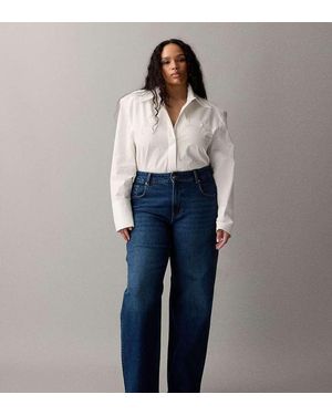 ONLY Juicy Wide Leg Jeans - Blue