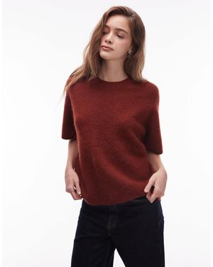 ARKET – kurzärmliger pullover - Rot
