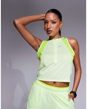 Nike Race Series Dri-Fit Singlet Vest - Grey