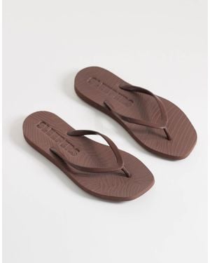 Sleeper Tapered Flip Flops - Brown