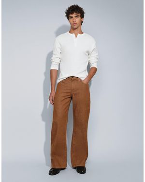 ASOS Wide Flare Jeans - White