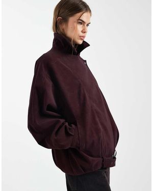 ASOS Giacca Stile Motociclista Oversize - Viola