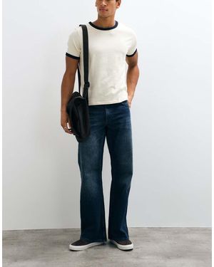 ASOS Wijd Uitlopende Jeans - Wit