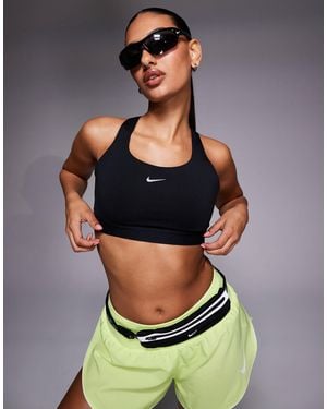 Nike Nike running - swift - brassière - Noir