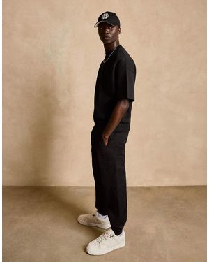 Bershka Cargo joggers - Natural