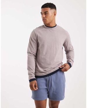 Hollister Pantalones Cortos De Corte Holgado Por La Rodilla De - Azul