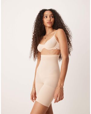 Spanx Power - short sculptant sans coutures à taille haute - beige - Neutre