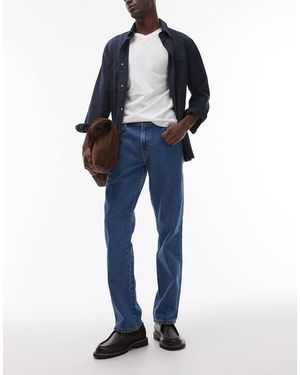 Wrangler Texas Straight Fit Jeans - Blue