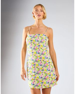 Glamorous Strappy Mini-Dress - White