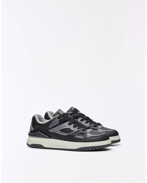 Bershka Multi-Piece Chunky Trainers - White