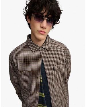 Bench x Superdry & Co Boxy Cotton Overshirt - Grey